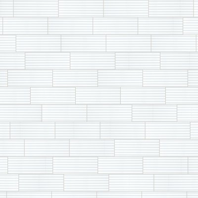 Qualis Ceramica Sausalito 5X13 White Gloss 02 - Random Length