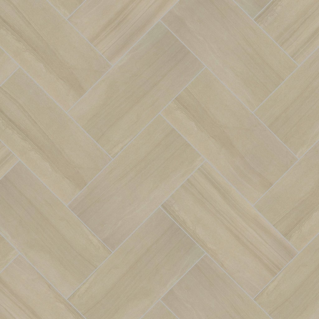 Daltile Platinum Beige, Rectangle, 12X24, Matte - Beige