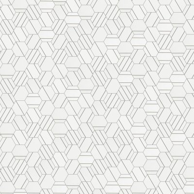 Marble Systems Alpine Polished Craft Hexagon Porcelain Mosaic 11 1/5x13 5/8 - Alpine - 11 1/5" x 13 5/8" x 3/8"