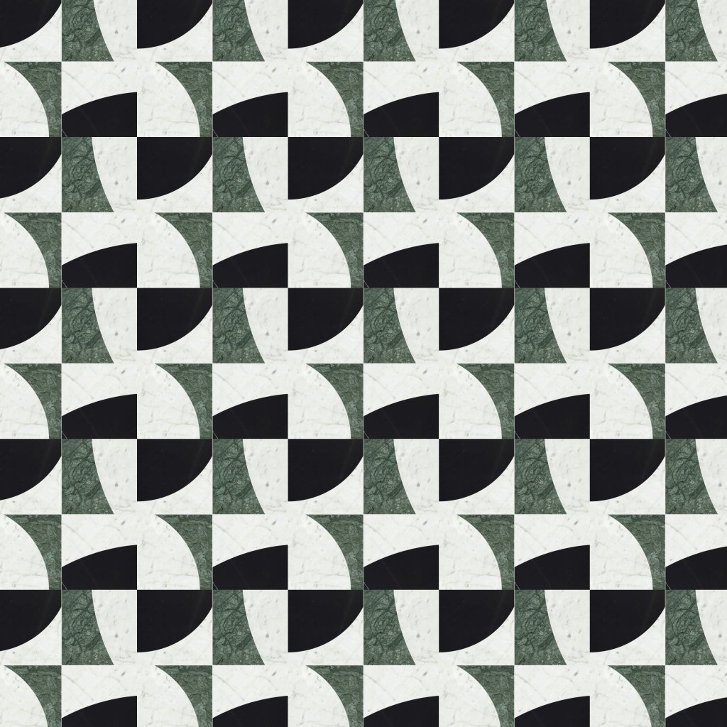 Qualis Ceramica Utopio Eclypse Pine Mosaic