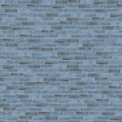 Qualis Ceramica Aruba 2x6 Night Blue Matt - Random Length