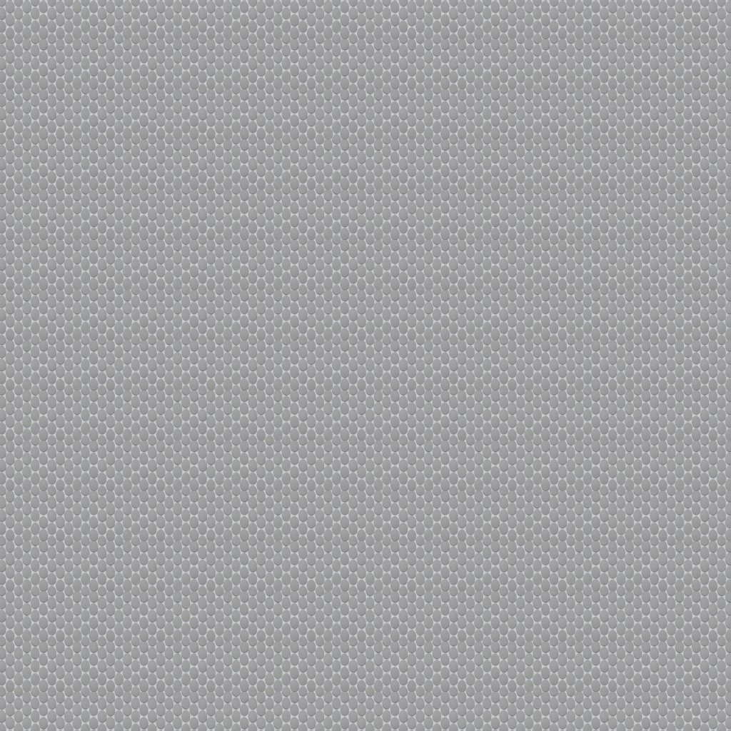 Emser Tile SOURCE SMOKE MATTE PENNY MOSAIC - Gray
