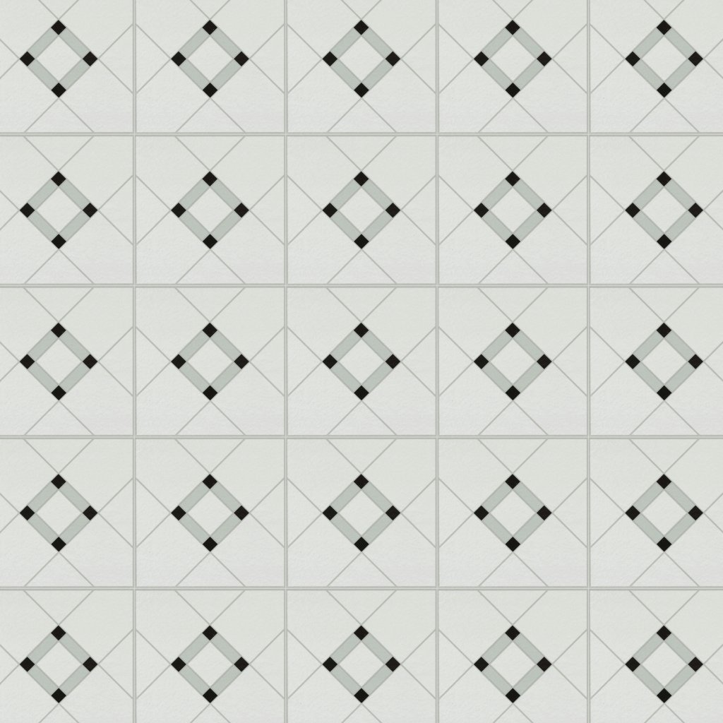 Armstrong Flooring Lattice Lane - Black/White
