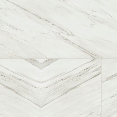 Qualis Ceramica Royal Stoneworks 63X126 Italian Cream Vein Polished - Alternating 1/3