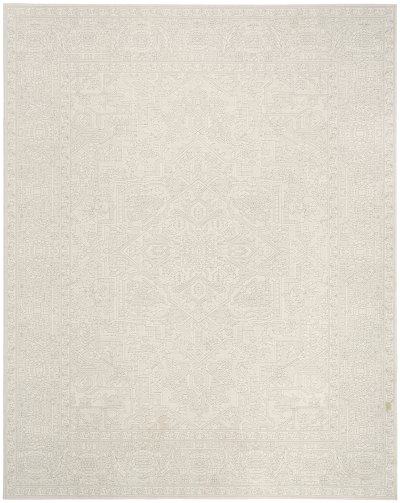 Nourison Home Nourison Grace GCE02 7'10" x 9'10" Ivory Light Grey Vintage Indoor Rug - 7'10" x 9'10"