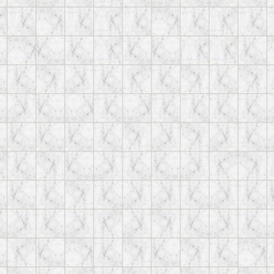 Qualis Ceramica Bianco Venatino 6x6 Honed - Grid
