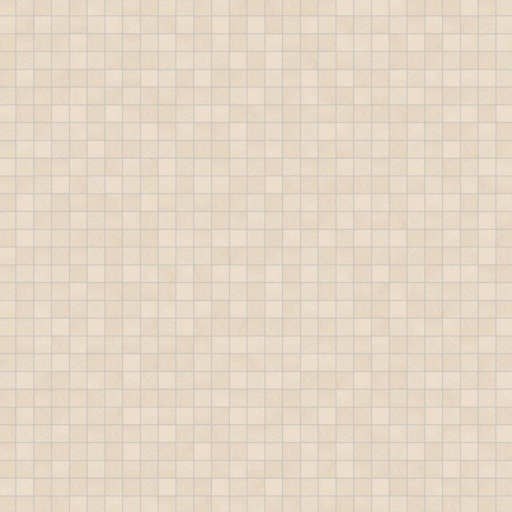 Daltile Affinity Cream, Straight Joint, 2X2, Matte - Cream