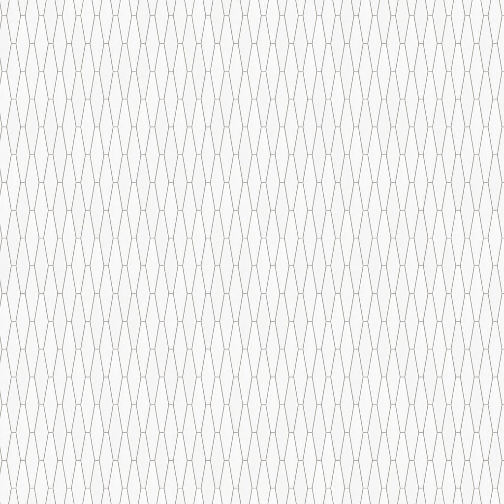 Marble Systems Satin Cotton Matte Longest Hexagon Ceramic Tile 3x7 7/8 - Satin Cotton