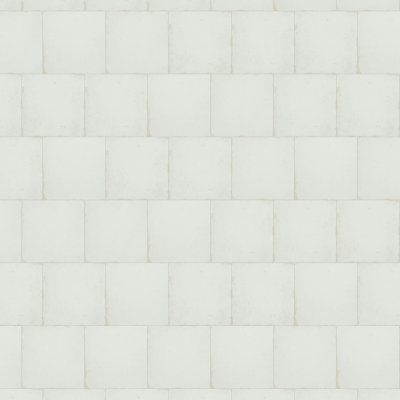 Qualis Ceramica Tapestry Sierra White 9X9 - Alternating 1/3
