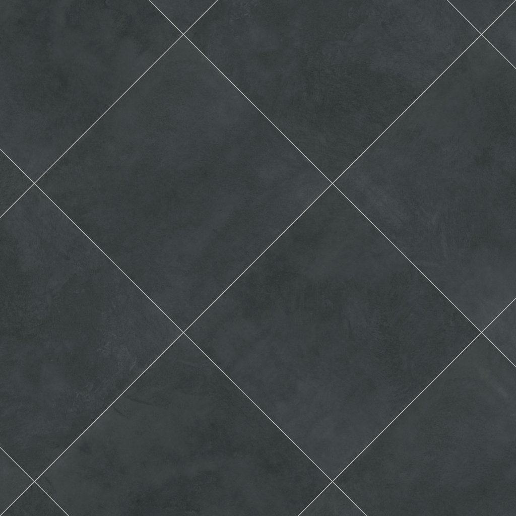 Daltile Indoterra Volcanic Ash, Square, 24X24, Stepwise, Matte - Volcanic Ash