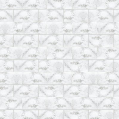 Qualis Ceramica Classic 6X12 Gloss Carrara - Alternating 1/3