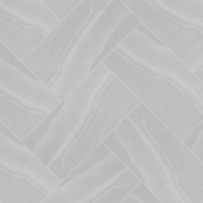 Qualis Ceramica Davenport 16x32 Earth - Herringbone