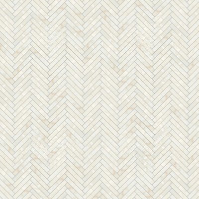 Marble Systems Calacatta Amber Honed Large Herringbone Marble Mosaic 12 7/8x9 11/32 - Calacatta Amber - 12 7/8" x 9 11/32" x 3/8"