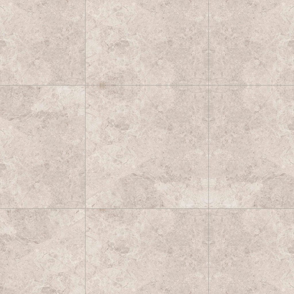 Marble Systems Silver Shadow Honed Marble Tile 24x24 - Silver Shadow