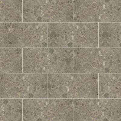 Qualis Ceramica Velutto Ash 12x24 - Alternating 1/2