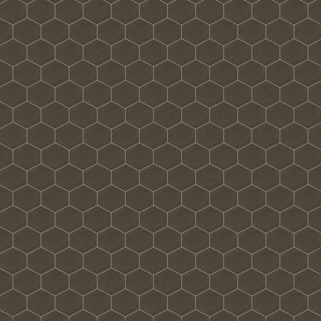 Marble Systems Olivin Matte Hexagon 5 Glazed Terracotta Tile 5x5 - Olivin