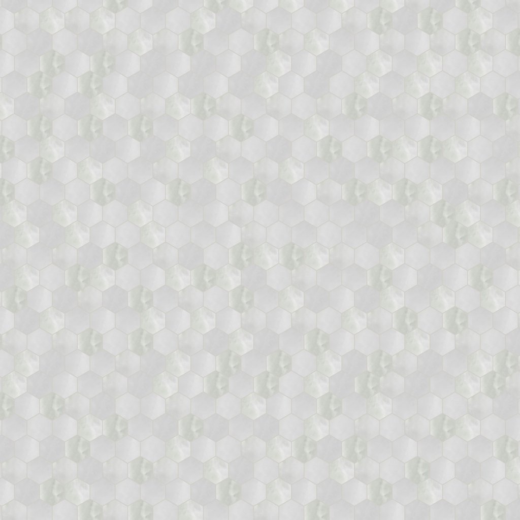 Qualis Ceramica Plata Onyx Crystallo 2 Hexagon Polished