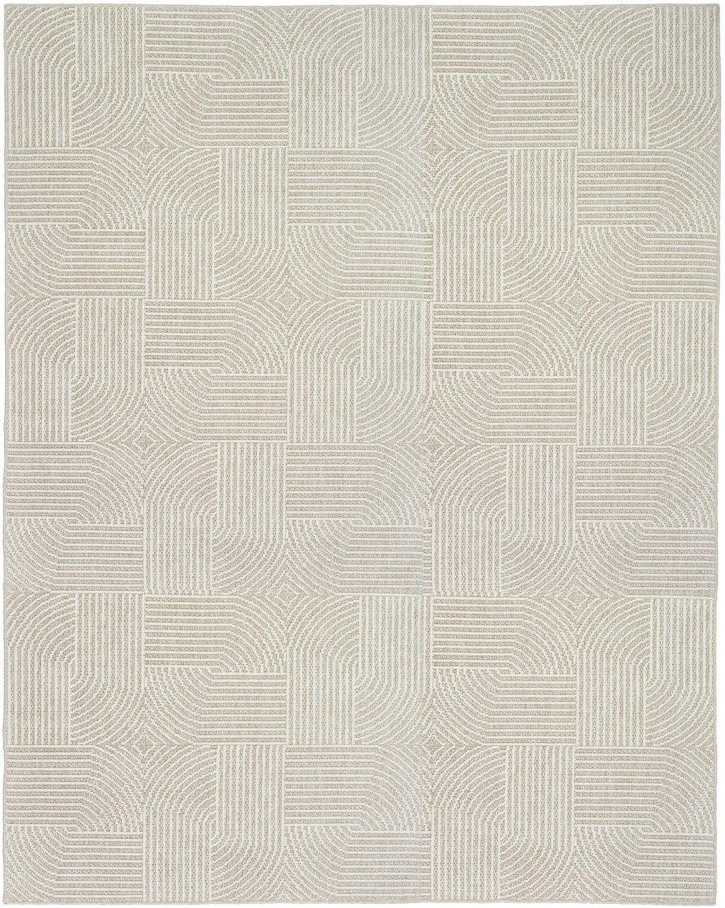 Nourison Home Nourison Natural Texture NTX02 9' x 12' Beige Ivory Modern Indoor Rug