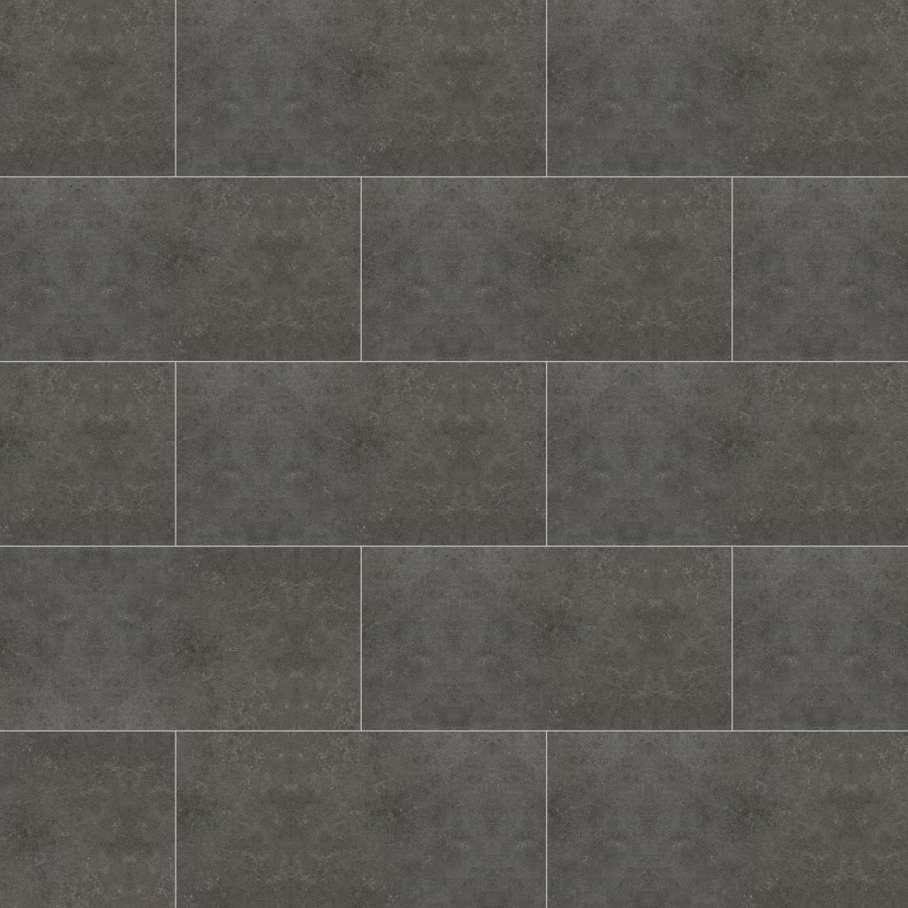 Daltile Haut Monde Empire Black, Rectangle, 12X24, Light Polished - Empire Black