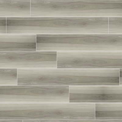 Qualis Ceramica Amaya 8x48 Ash - Random Length