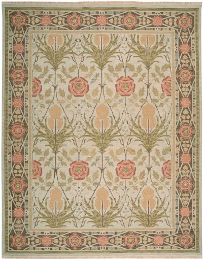Nourison Home Nourison Nourmak S144 12' x 15' Light Green Traditional Indoor Rug - 12' x 15'