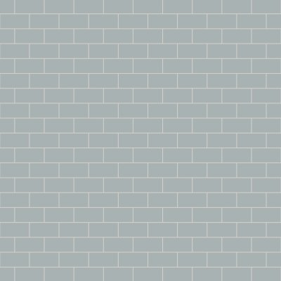 Qualis Ceramica Traditions 3X6 Cloud Blue Glossy - Alternating 1/2