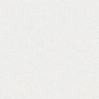 Qualis Ceramica Sausalito 0.39X9 White Matt Trim - Random Length