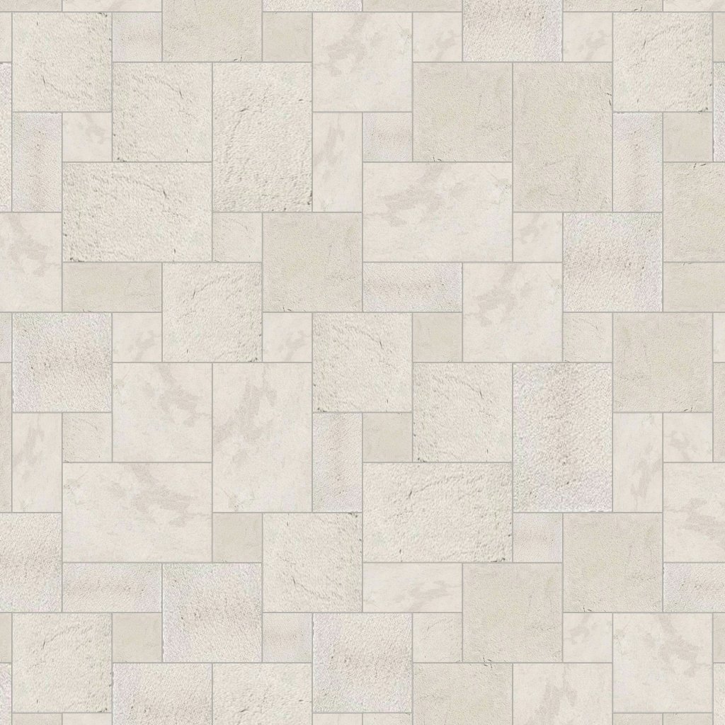 Marble Systems Diana Royal Textured Marble Pavers Versailles Pattern - Diana Royal