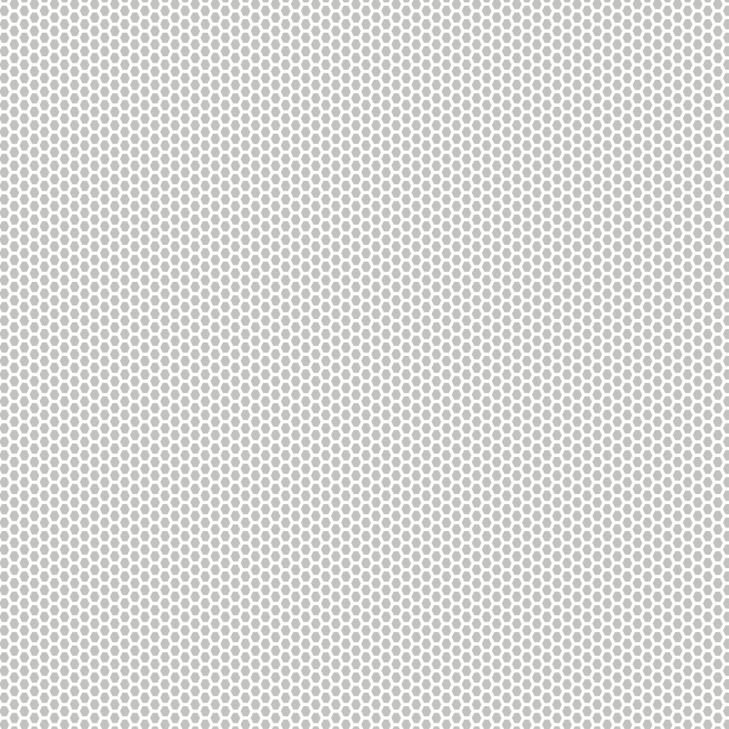 Qualis Ceramica Traditions Loft Grey 1" Hexagon Matt Mosaic - Grey