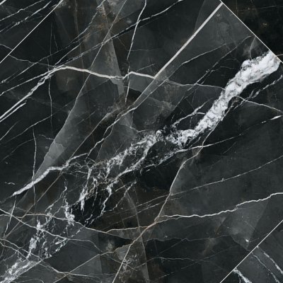 Qualis Ceramica Royal Stoneworks 63X126 Regal Black Vein Polished - Herringbone