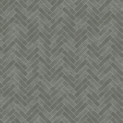 Qualis Ceramica Stark Carbon 1.25x4 Herringbone Mosaic - 11,25" x 11,37"