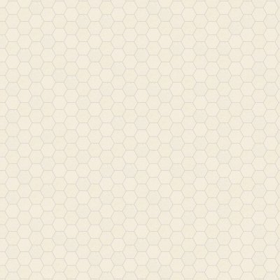 Qualis Ceramica Serene Ivory 2 Hexagon Mosaic - 12" x 12"