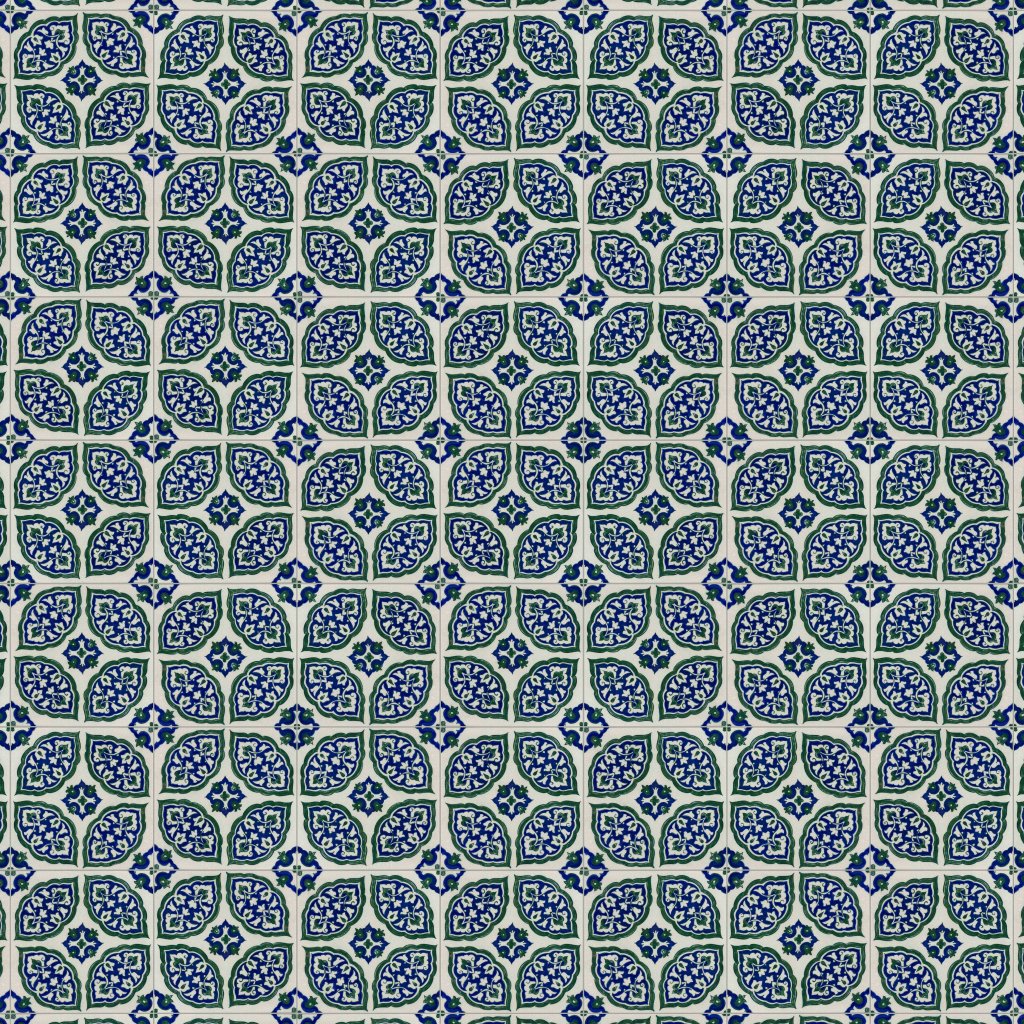 Marble Systems Bargello Glossy Ceramic Tile 8x8 - Bargello