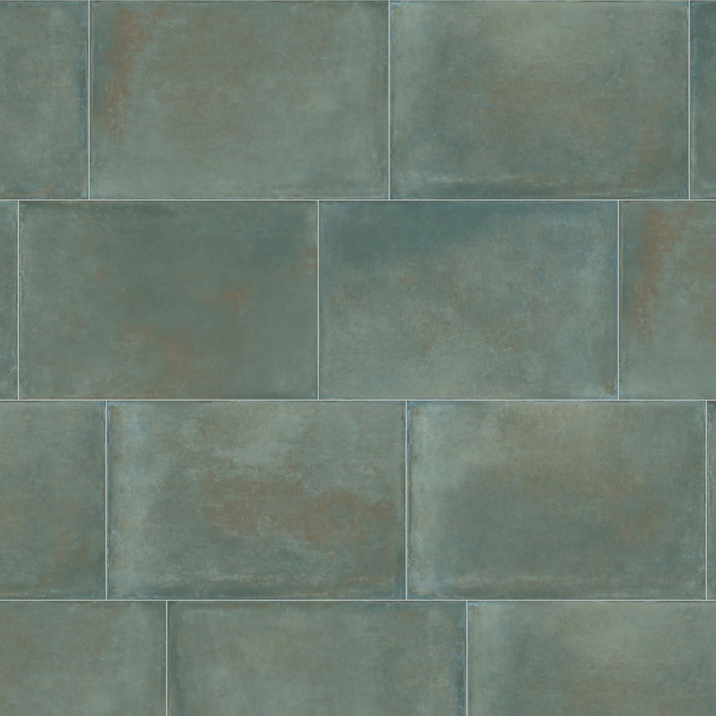 Qualis Ceramica Charleston Kiawah Green 16X24F
