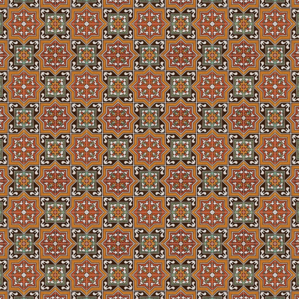Marble Systems 101 Glazed Malibu X Ceramic Tile 6x6 - 101