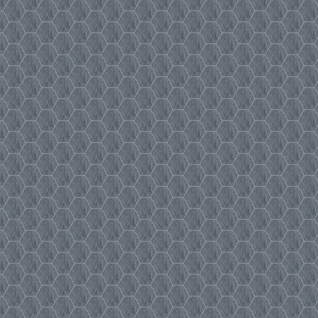 Marble Systems Antracite Glossy Hexagon Ceramic Tile 4 - Antracite