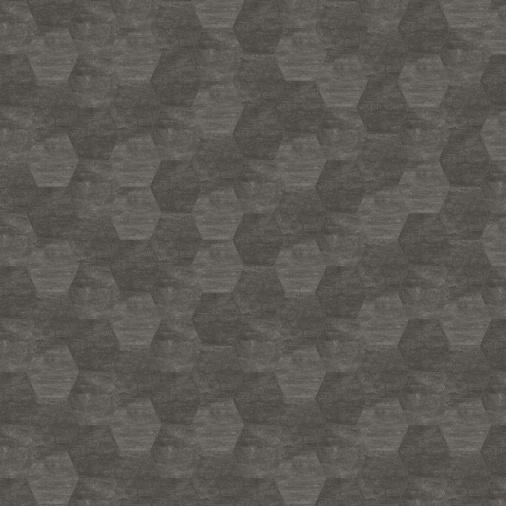 Armstrong Flooring Stone Hex - Slate Gray