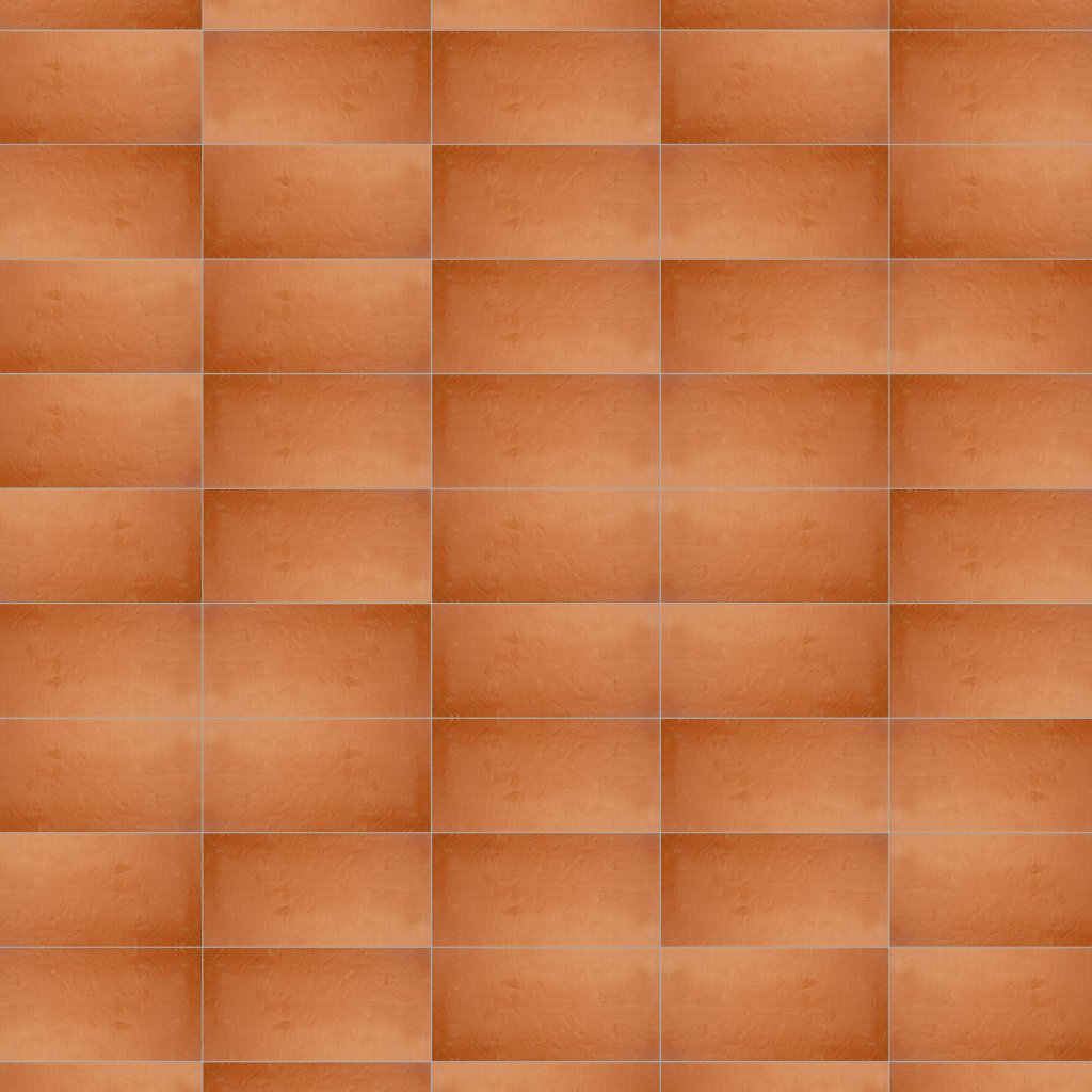 Marble Systems Sunrise Natural Hand Pressed Terracotta Tile 6x12 - Sunrise