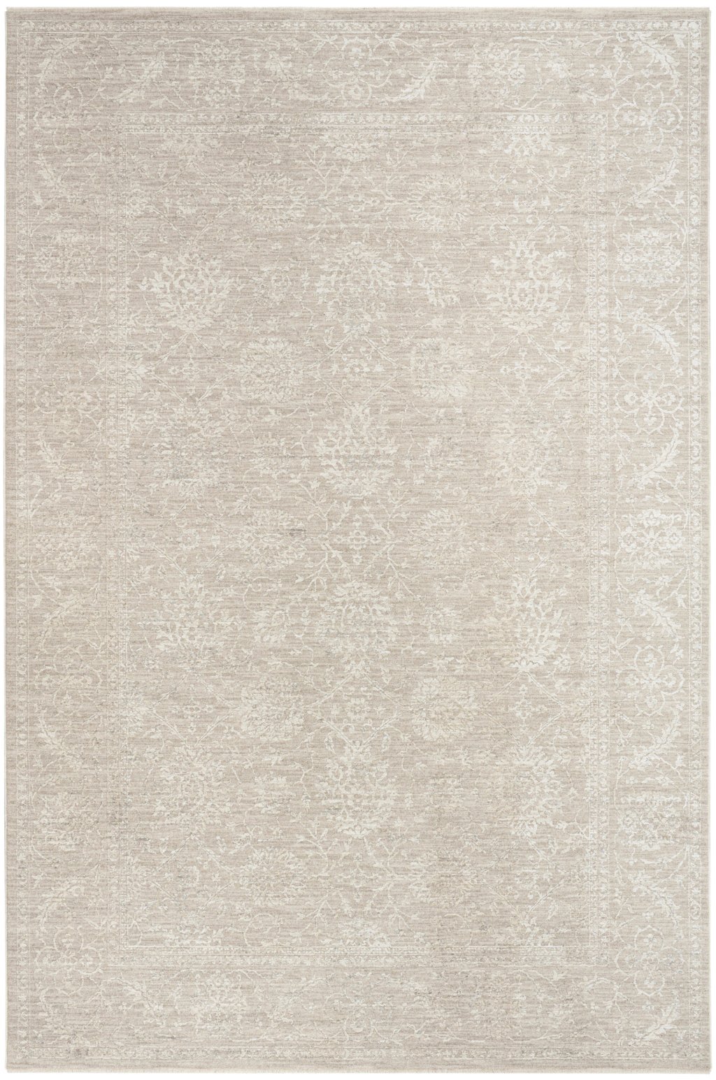 Nourison Home Nourison Moonlit MLI03 7'10" x 10'2" Ivory Grey Vintage Indoor Rug