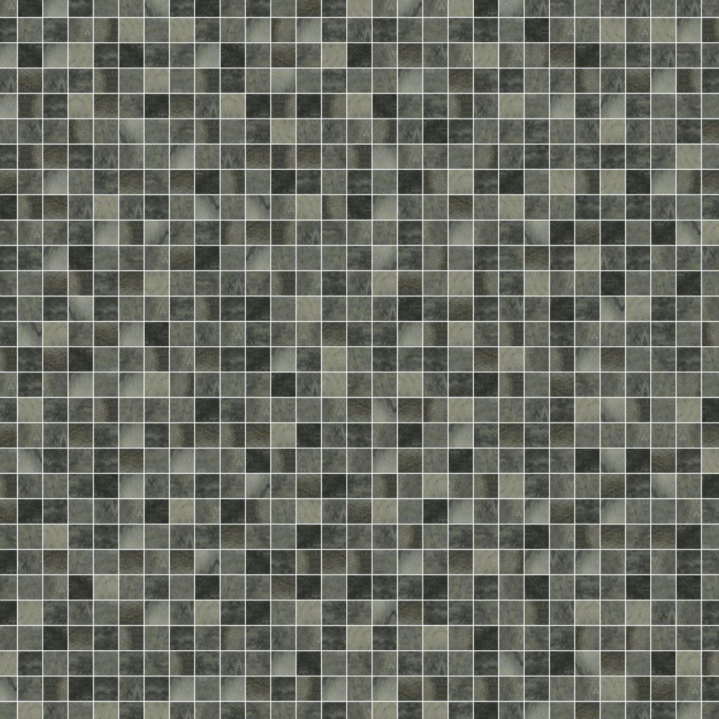 Qualis Ceramica Evolution Carbon 2X2 Mosaic