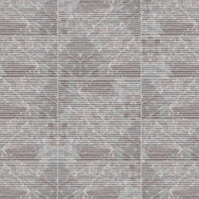Qualis Ceramica Sereno Burgundy 12x24 Curva - Grid