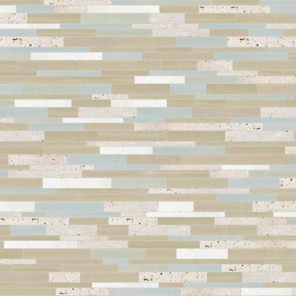 Qualis Ceramica Linear Spa Mosaic