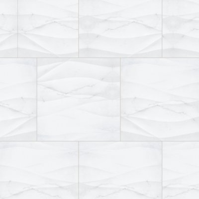 Qualis Ceramica Calacatta_V12 24X24 Calacatta Ambra - Alternating 1/2
