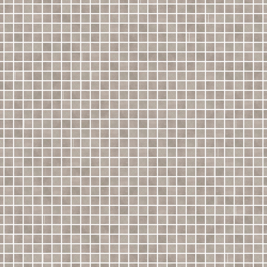 Qualis Ceramica California Slate Avalon Grey 2X2 Mosaic - Grey