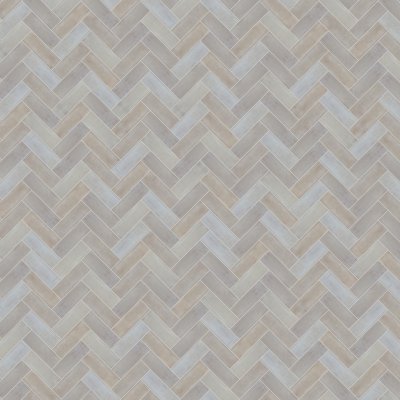Qualis Ceramica Barcelona 2X6 Greige - Herringbone