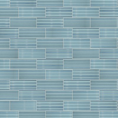 Qualis Ceramica Sausalito 5X13 Sky - Alternating 1/3