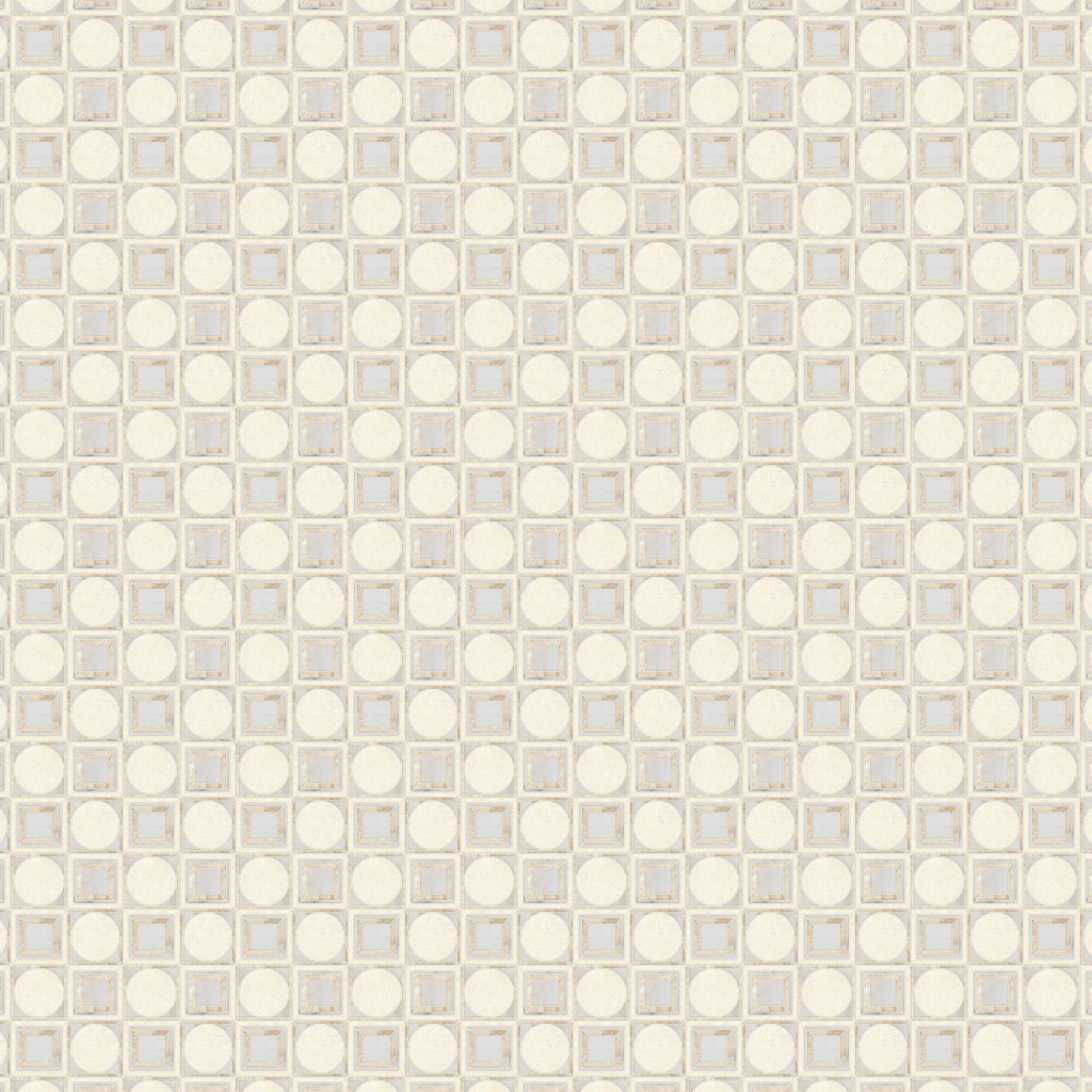 Marble Systems Champagne, Diana Royal, Skyline Multi Finish Cicero Marble Mosaic 12x12 - Champagne, Diana Royal, Skyline