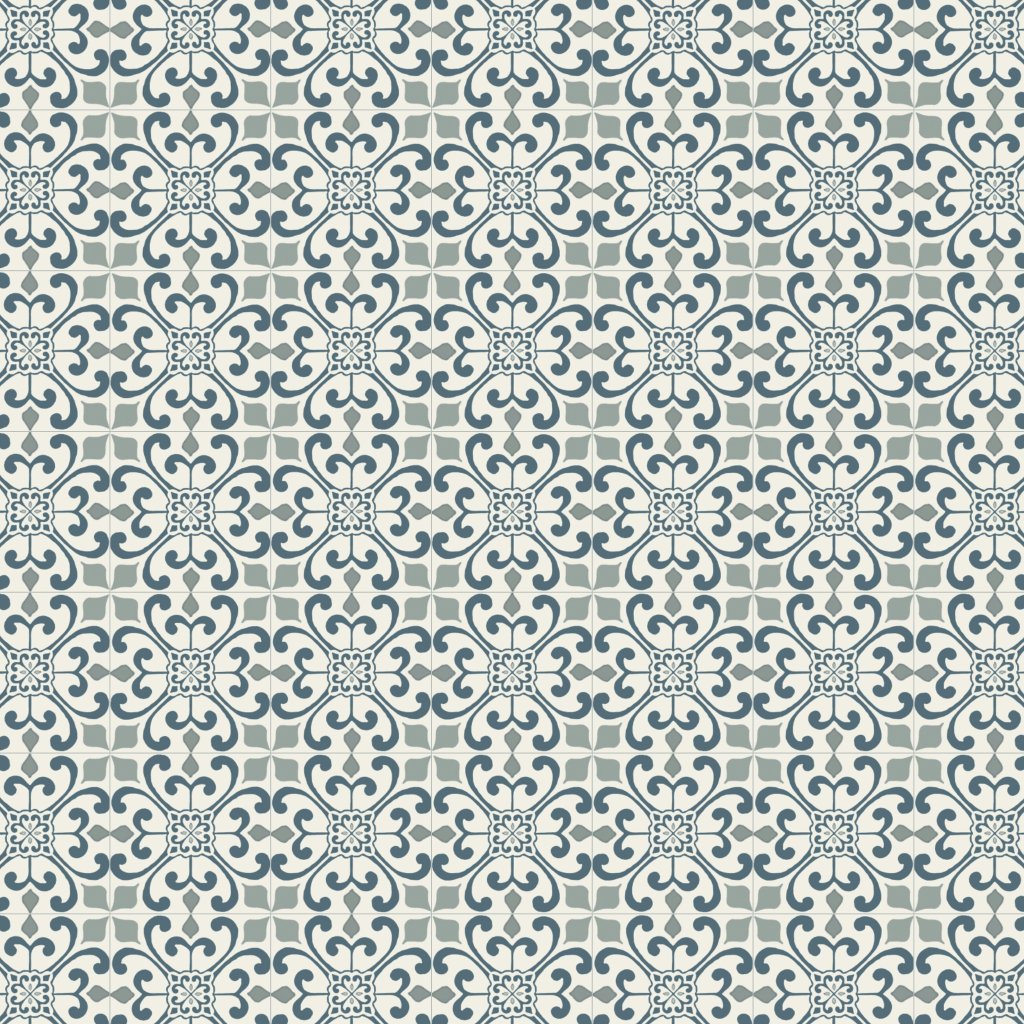 Armstrong Flooring Amador Medallion - Deep Blue