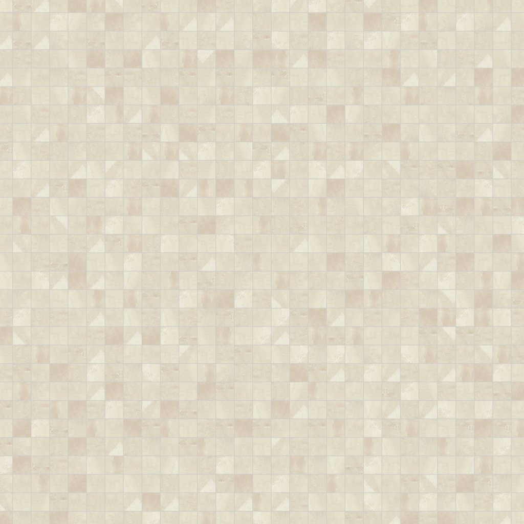 Qualis Ceramica Classic 2X2 Pulpis Ivory Mosaic