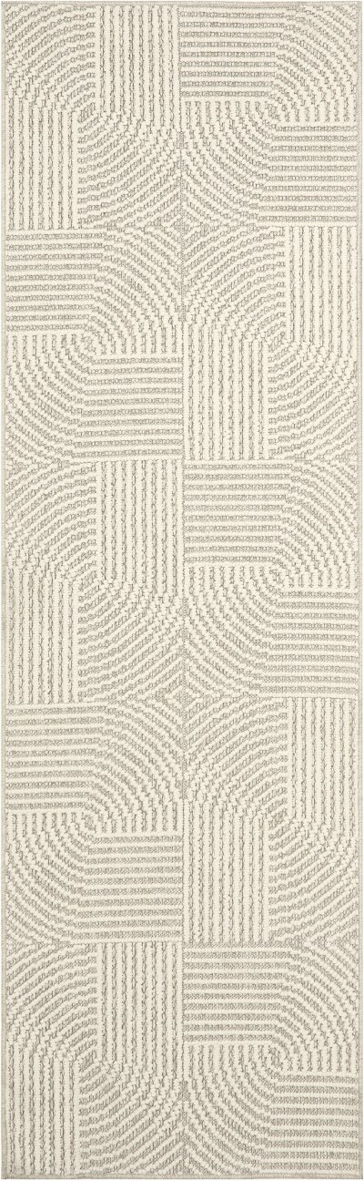 Nourison Home Nourison Natural Texture NTX02 9' x 12' Beige Ivory Modern Indoor Rug - 2'3" x 7'6"